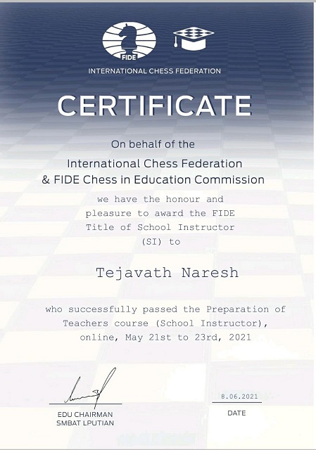 Advanced Chess Class